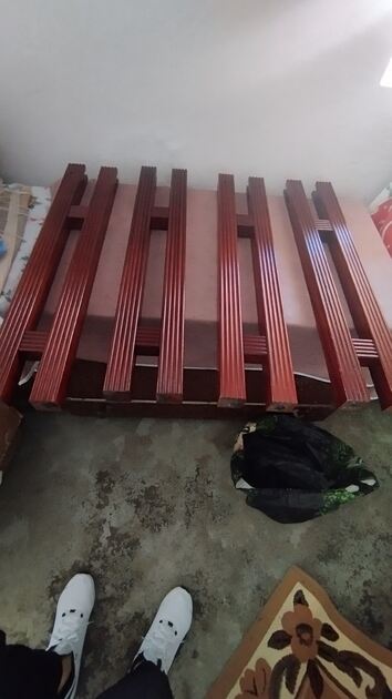 Mesa em carvalho . Mesas de centro