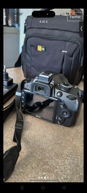 Nikon D3200 + kit completo de origem. Câmaras fotográficas