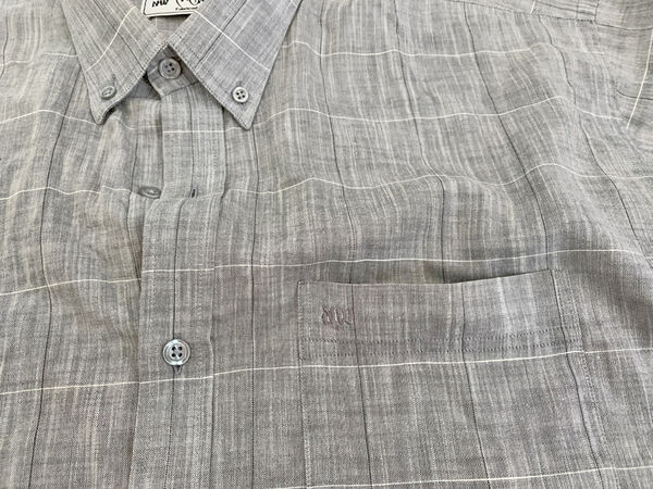 Camisa de Homem Cinza, como Nova. Camisas para Homem