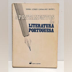 Livro - Apontamentos de Literatura Portuguesa. Livros