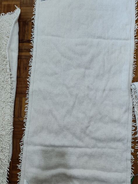 Conjunto de 3 tapetes felpudos branco cru da Mrdecor . Carpetes e Tapetes