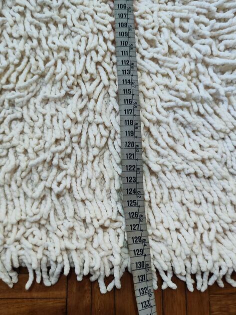 Conjunto de 3 tapetes felpudos branco cru da Mrdecor . Carpetes e Tapetes