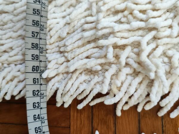 Conjunto de 3 tapetes felpudos branco cru da Mrdecor . Carpetes e Tapetes