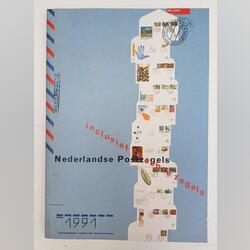 Livro de selos holandeses de 1991 (sem selos) . Selos. Avenidas Novas