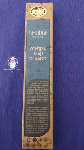 Incenso Orgânico Contra Mau Olhado 1.70€. Incenso