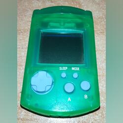 cartão de memoria vmu verde - sega dreamcast. Videojogos