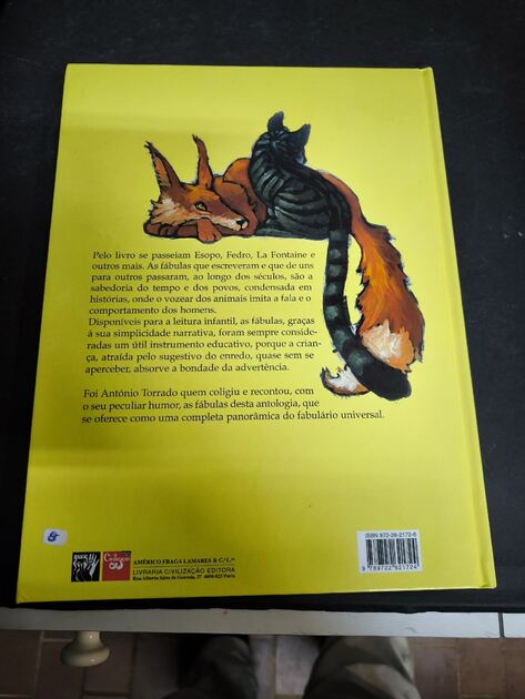 Livro Fábulas Fabulosas - António Torrado. Livros