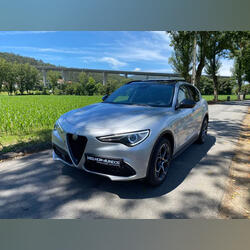 Alfa Romeo stelvio . Carros. Braga. 2019   90.000 km Automático Diesel 190 cv 5 portas Prateado ABS Ar condicionado Farol de Xénon Vidros elétricos Aquecimento dos assentos Cruise control adaptativo Sistema de navegação Volante multi-funções