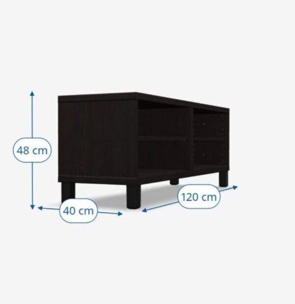 Móvel de TV com arrumação. Móveis para TV