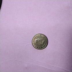 Moeda de 2 cêntimos . Moedas
