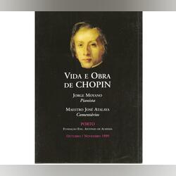 Brochura Vida e Obra de Chopin de 1999 . Livros. Avenidas Novas.     