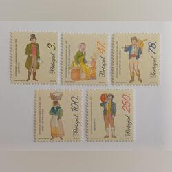 Profissões e Personagens do Sé. XIX (2º grupo). Selos