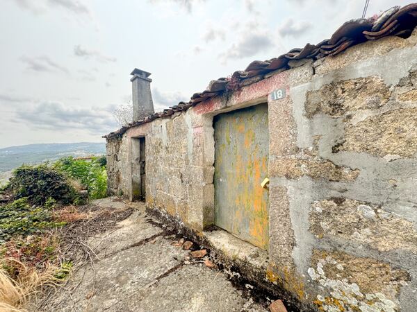 Moradias para reconstrução e terreno -Vilar Maçada. Terreno Rústico