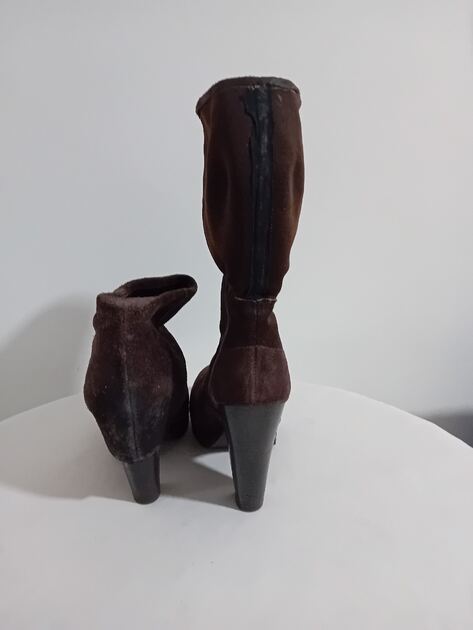 Botins de camurça castanhos ASH. Botas e botins