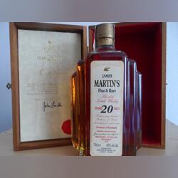 Whisky- James Martin's 20 Anos, Antigo ( Anos 70) . Alimentos e bebidas. Leiria