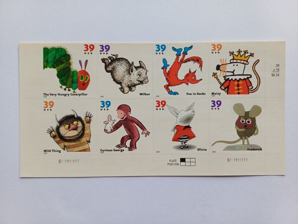 EUA - Favorite children's book Animals, 2006. Selos