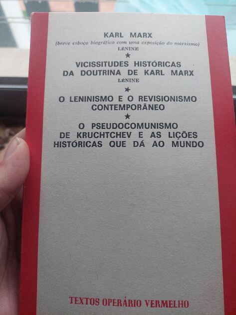 Lote 3 livros Marxismo anos 70. Livros