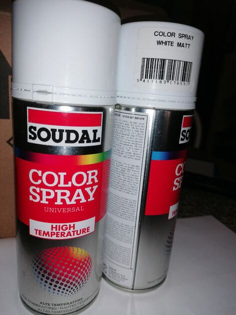 Spray Branco Matt Alta Temperatura 400ml. Outros (Comunidade)