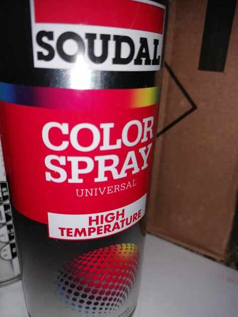 Spray Branco Matt Alta Temperatura 400ml. Outros (Comunidade)