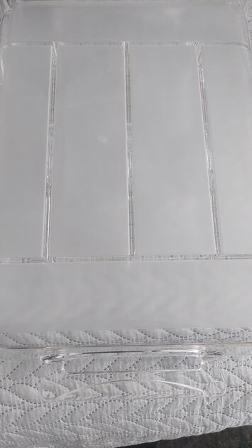 Porta faqueiro acrilico. Organização da casa