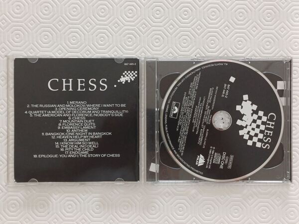 CD duplo CHESS de Benny Andersson, Tim Rice e Björ. Vinil, CDs