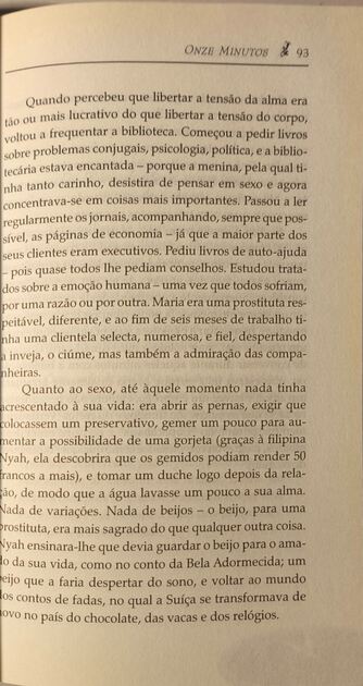 O Zahir, Onze Minutos - Paulo Coelho. Livros