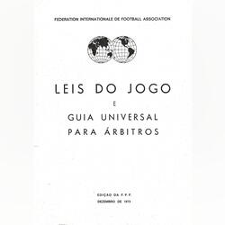 Leis do Jogo e Guia Universal Para Árbitros. Livros