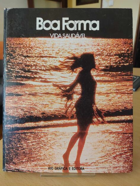 Livro “Boa forma - vida saudável”. Livros