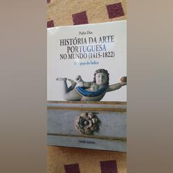 História da Arte Portuguesa . Livros. Oeiras. Arte Português    Muito bom
