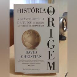 Livro “História da origem”. Livros. Cinfães. História Português    Muito bom Capa mole