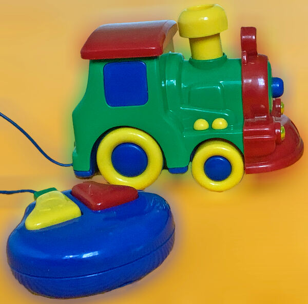 Brinquedo Comboio com Comando, Novo. Jogos educativos