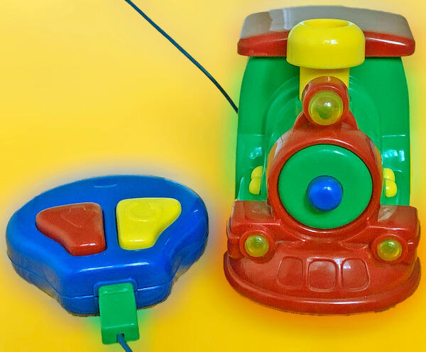 Brinquedo Comboio com Comando, Novo. Jogos educativos