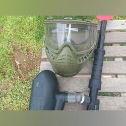 Paintball conjunto 1 marcador + máscara  60€. Outros Jogos. Santo Tirso