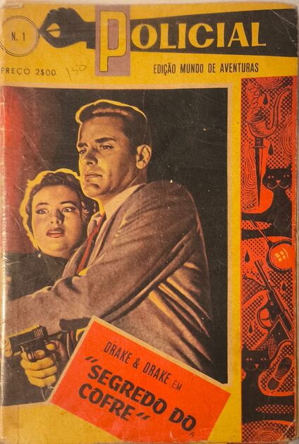Policial (40 livros) Edição Mundo de Aventuras. Livros