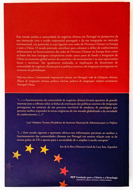 Livro A Comunidade de Negócios Chinesa em Portugal. Livros