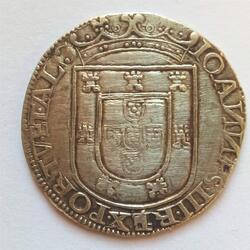 Moeda Tostão D. João III. Moedas