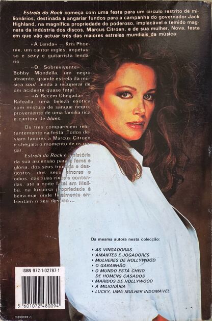 Conjunto de 8 livros de Jackie Collins.. Livros