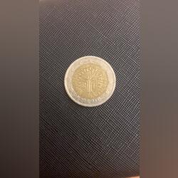 moeda valiosa 2€. Moedas