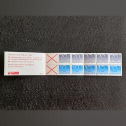 Holanda / Países Baixos – Carteira PB47A - 1993 . Selos
