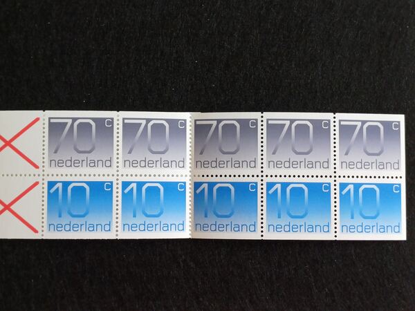 Holanda / Países Baixos – Carteira PB47A - 1993 . Selos