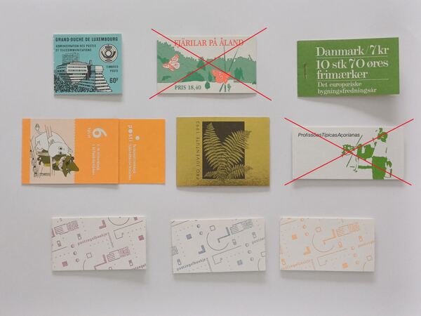 Holanda / Países Baixos – Carteira PB47A - 1993 . Selos