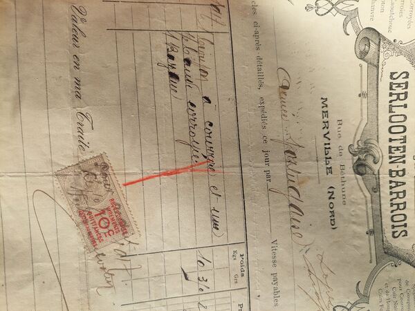 Fatura antiga Exército Português. Outras Artes e Coleccionismo