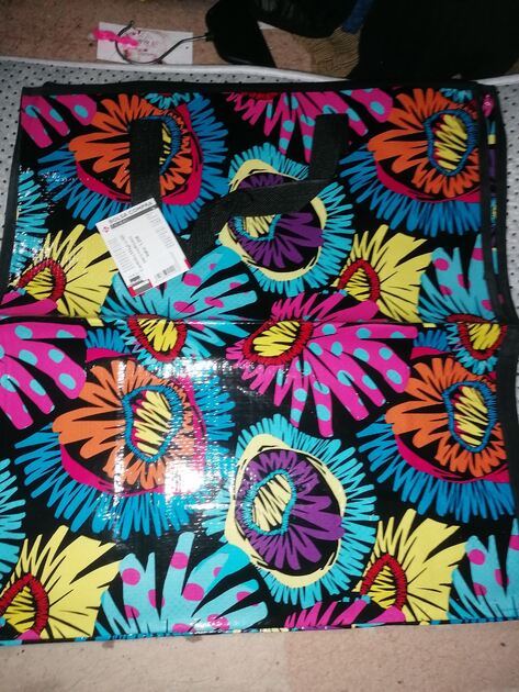 Saco de Compras Colorido Muito bonito . Outras Malas