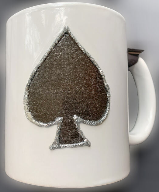 Canecas Ás Baralho de Cartas, Novas/Únicas/Exclusi. Artesanato