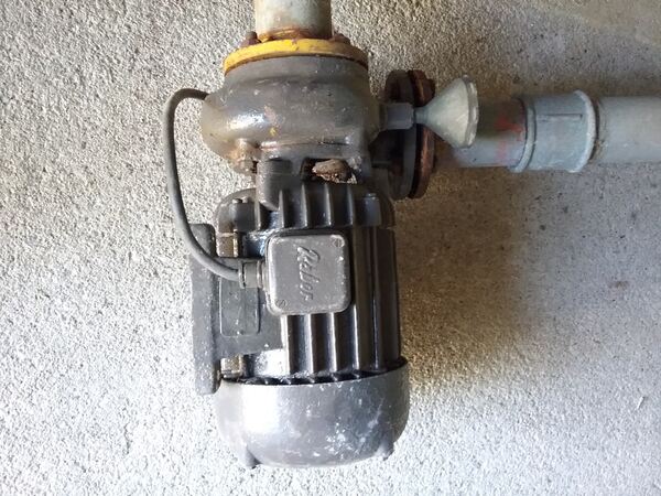 Motor de Rega. Outras máquinas de jardim