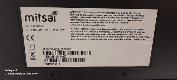 Tv LCD HD Mitsai. Televisores