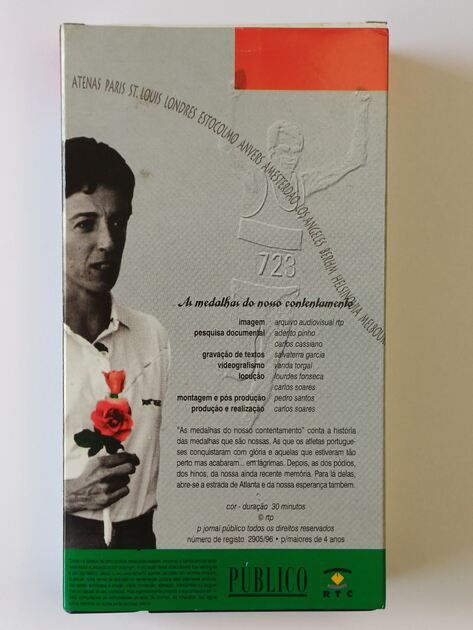 Cassete VHS – As medalhas do nosso contentamento. Filmes e DVDs