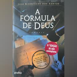 José Rodrigues dos Santos - A fórmula de Deus. Livros. Vila Nova de Gaia. Romance Português    Novo / Como novo Capa mole