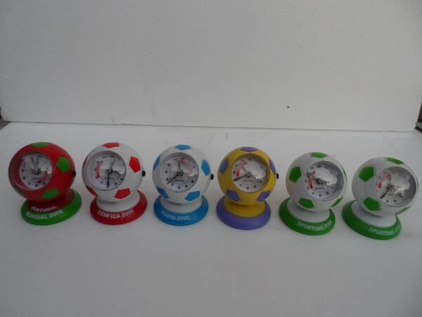 Conjunto de 6 relógios. Relógios
