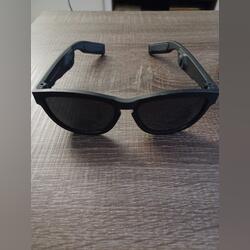 Óculos de Sol com colunas audio Zungler. Óculos de sol. Manteigas. Espelhado Desportivo Preto  